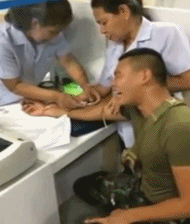    打针