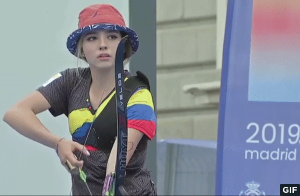 为什么射箭射击,出这么多美女!