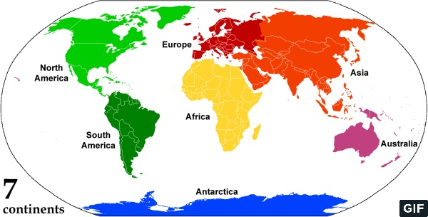 划胖帖,7大洲 5大洋,你一共去过几个?